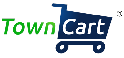 Towncart Supermarket Franchise Logo